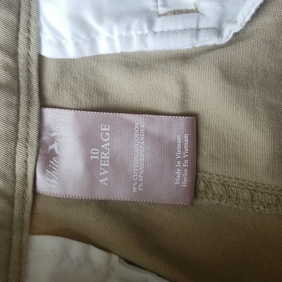 (10) White Stag Khakis Casual Relaxed Gorpcore Cotton Blend Everyday - Picture 7 of 8